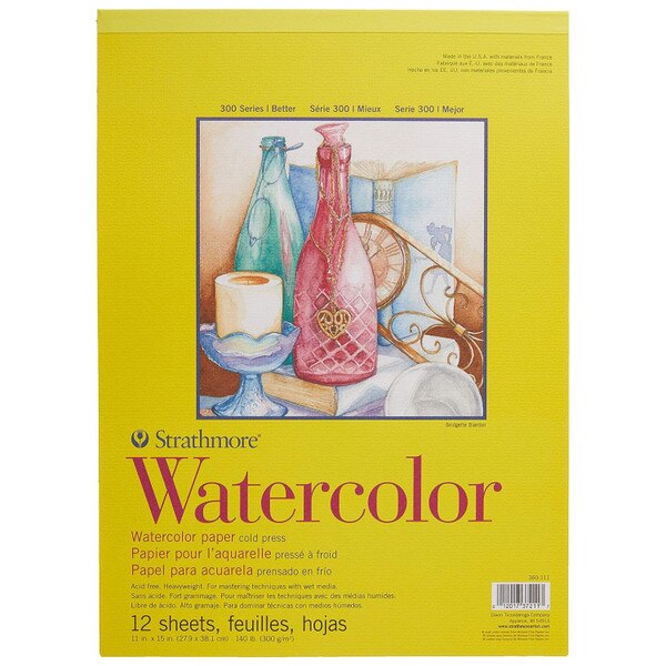 Strathmore watercolor paper pad